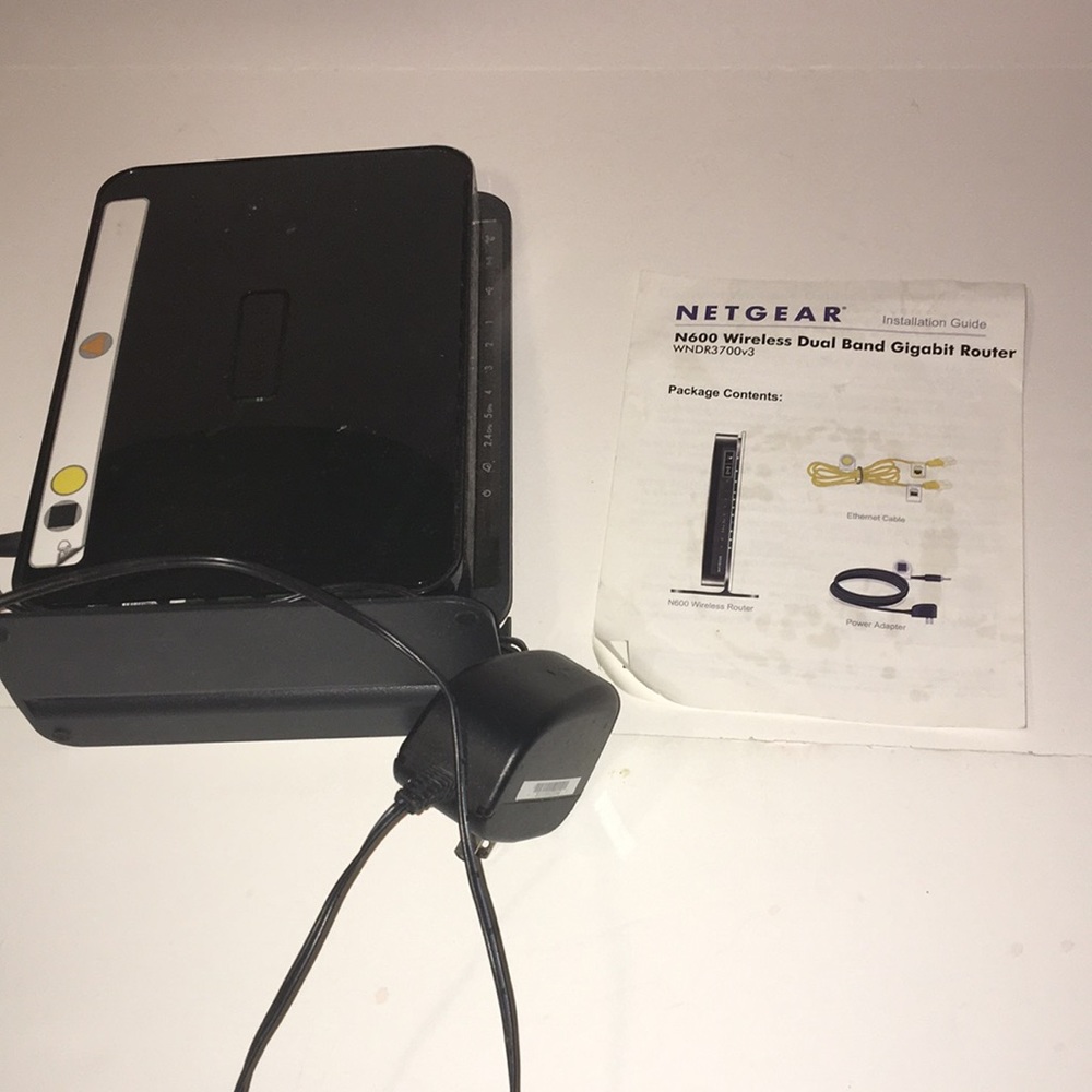 HP🎊🎊Netgear N600 wireless dual band gigabit router